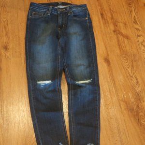 Justblack Blue Distressed Skinny Jeans 24*